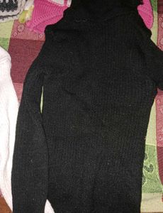 Black And White High Neck ,Caps