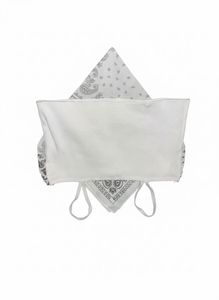 Bandana Print Crop Top