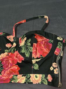 Floral Corset Top