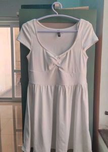 H&amp;M white dress
