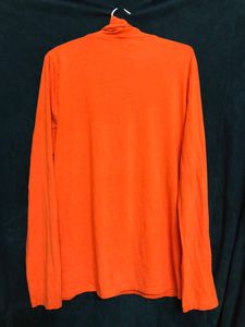 Rapaella Orange High Neck T Shirt
