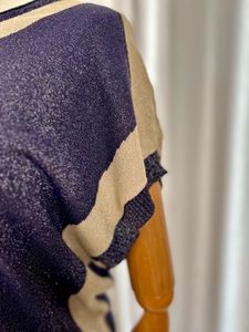 Korean Glittery Knit Top