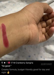 Nykaa Cosmetics - Cranberry Sangria