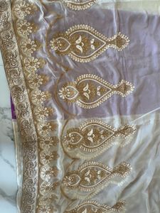 Beautiful Purple Sari