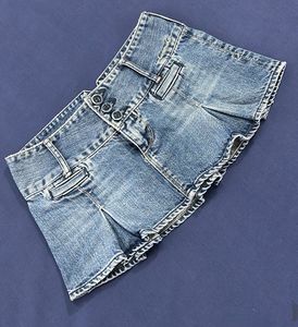 Denim Micro Skirt