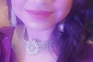 Oxidised Choker And Earrings