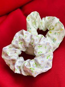 Printed Scrunchies