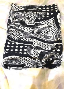 Beautiful Black & White Tube Top