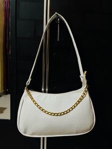 white handbag very stylish mever used