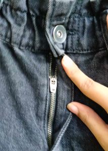 Black Denim Jeans (Slouchy Fit)🖤