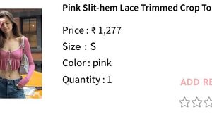Lacey pink top💓💘