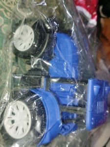 Blue Toy Tractor