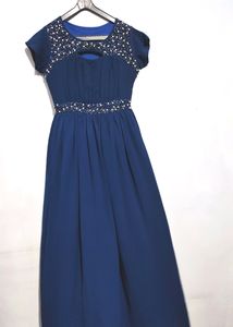 Blue Party Gown