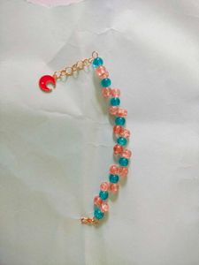 Charm Glass Beaded Bracelet