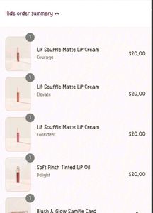 Rare Beauty Tinted Lip Oil,Souffle Creme,Lip Balm