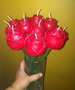 Rose Candles(pack of 12 roses)