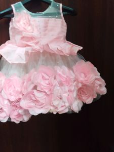 Princess Dress In Pink Colour Beautiful Dres