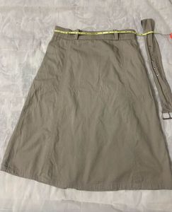 Knee Length Skirt For Girls/women