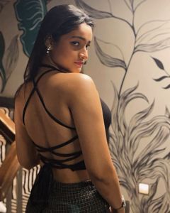 Solid Back Tie Crop Top
