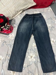 Dark Blue Denim Jeans