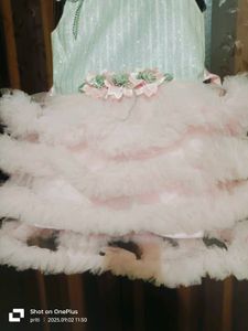 Party Wear Pink Frock