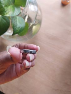 Silver &#39;You Are Perfect In My Mind &#39;Ring