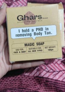 Ghar Magic Soap - Body Tan Removal
