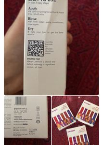 Paradyes Semi Permenant - 50/- Each Packet Of 1clr