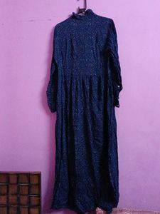 Elegant Navy Blue Maxi Dress