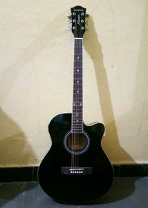 Black Guitar  ..Impoted Item