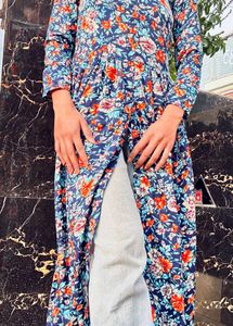 Floral Print Maxi Dress