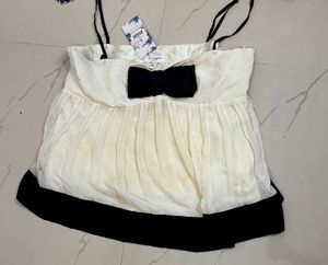 Cute Bow Accent Tank Top
