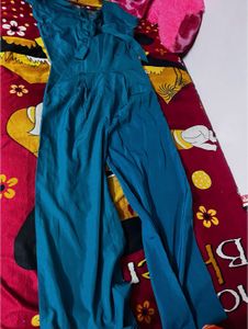 Stylish Blue Jumpsuit