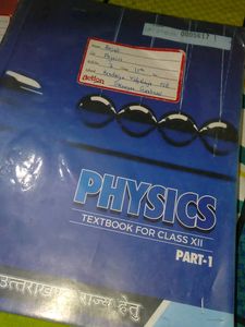 Class 12th Physics NCERT CBSE Textbook Physics Part 1 Part 2 Both
