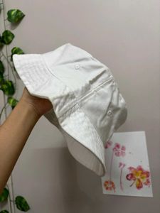 White Bucket Hat