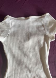 White Pullover T-shirt