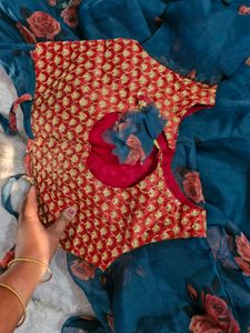 organza party wear frock