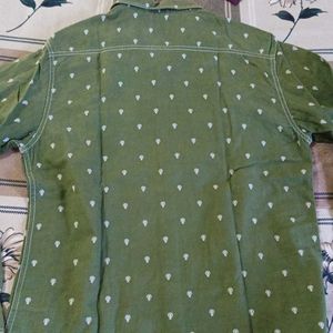 Green Patterned Shirt
