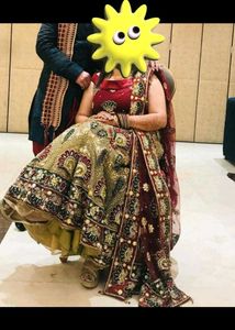 Fish Cut Beautiful Bridal Lehenga