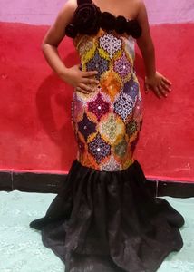 Western Fish cut Party Wear Gown