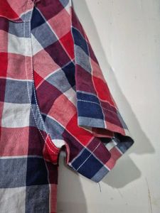 Red &amp; Blue Plaid Shirt