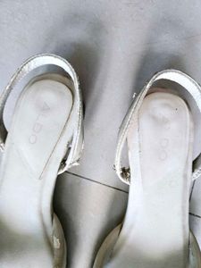 Aldo Off White Sandal