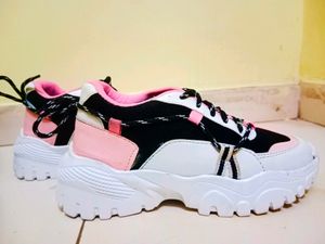 Layasa Shoes/Sneakers Pink And White