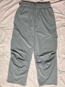 Grey Cargo Pants
