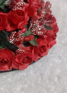 House Artificial Flower Bun Juda Maker Flower Gajra Hair Accessories For Women &amp; Girls Pack-01