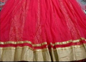 Pink Ethnic Skirt
