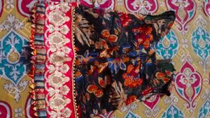 Balck Skirt Top With Duptta