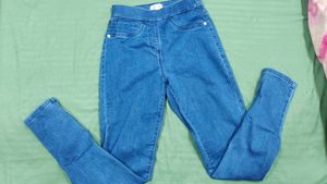 Blue Denim Jeggings