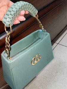 Elegant Green Handbag