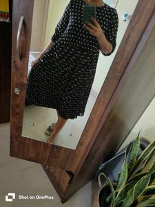 Polka Dot Aline Dress